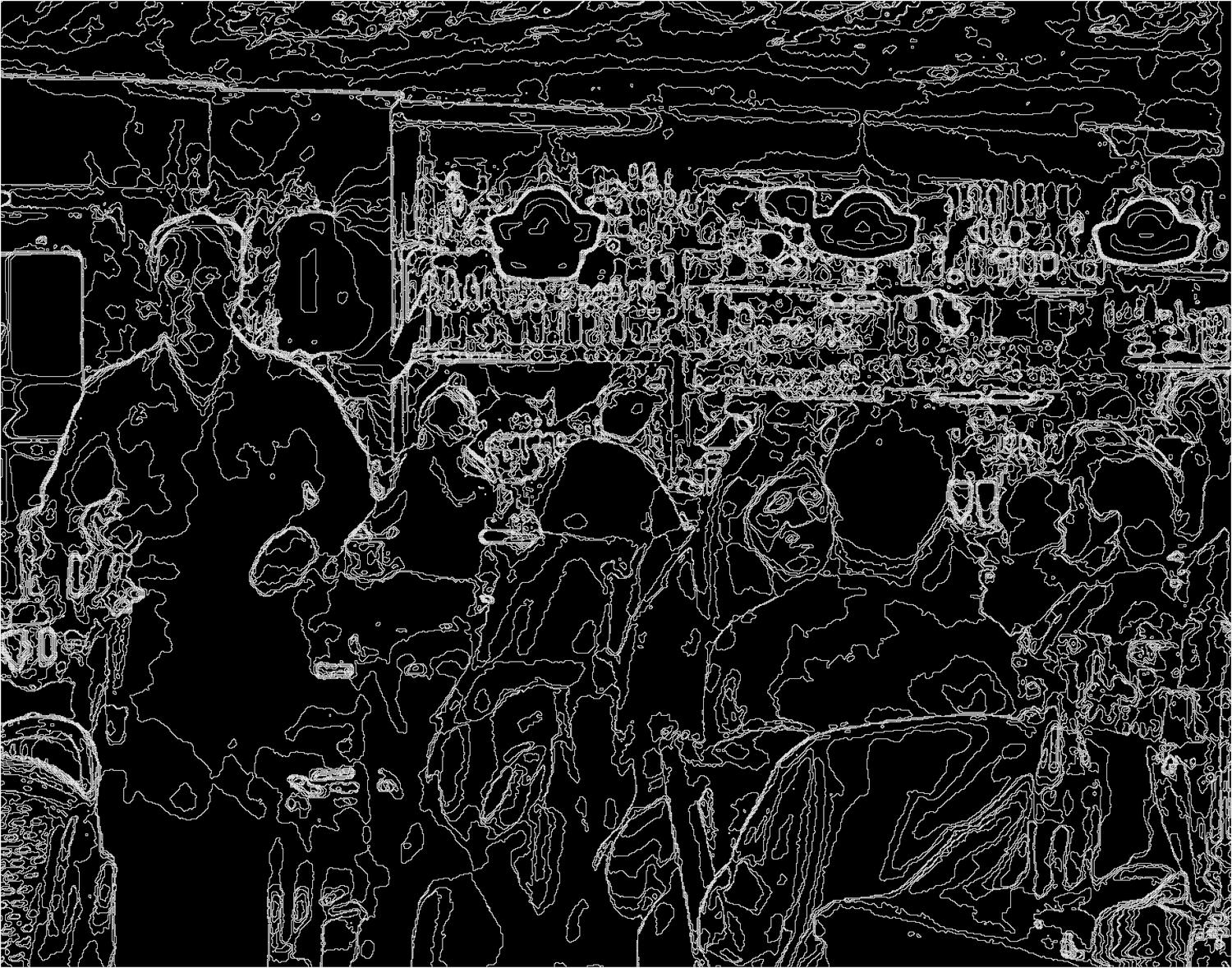  - Black Bistro - Techno-Impressionist Museum - Techno-Impressionism - art - beautiful - photo photography picture - by Tony Karp