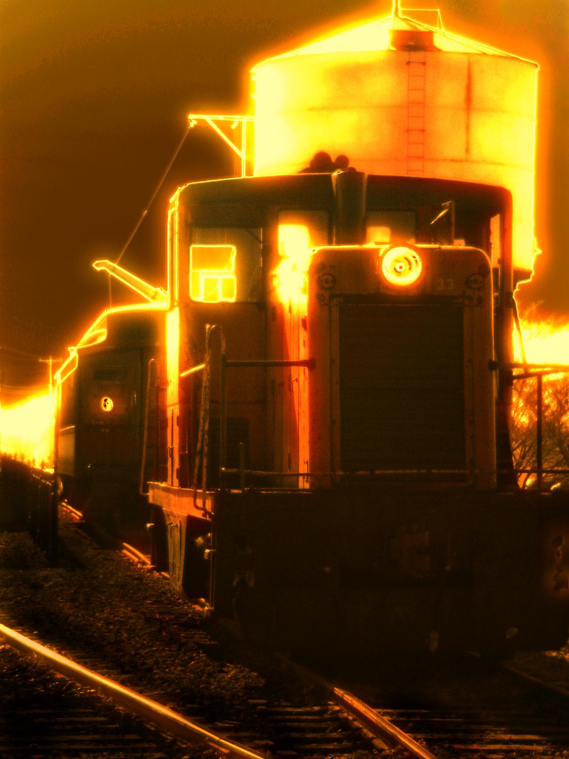  - Ghost Train - Techno-Impressionist Museum - Techno-Impressionism - art - beautiful - photo photography picture - by Tony Karp