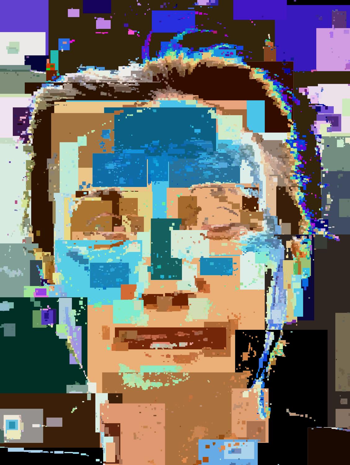 Portrait of the Artist's Muse, by Tony Karp - Portrait of the Artist's Muse - Techno-Impressionist Museum - Techno-Impressionism - art - beautiful - photo photography picture - by Tony Karp